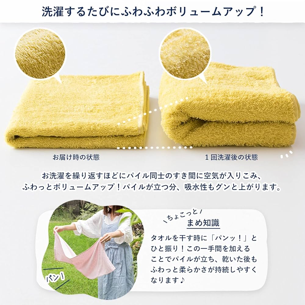 Amazon｜ブルーム 今治タオル フェイスタオル 4枚セット